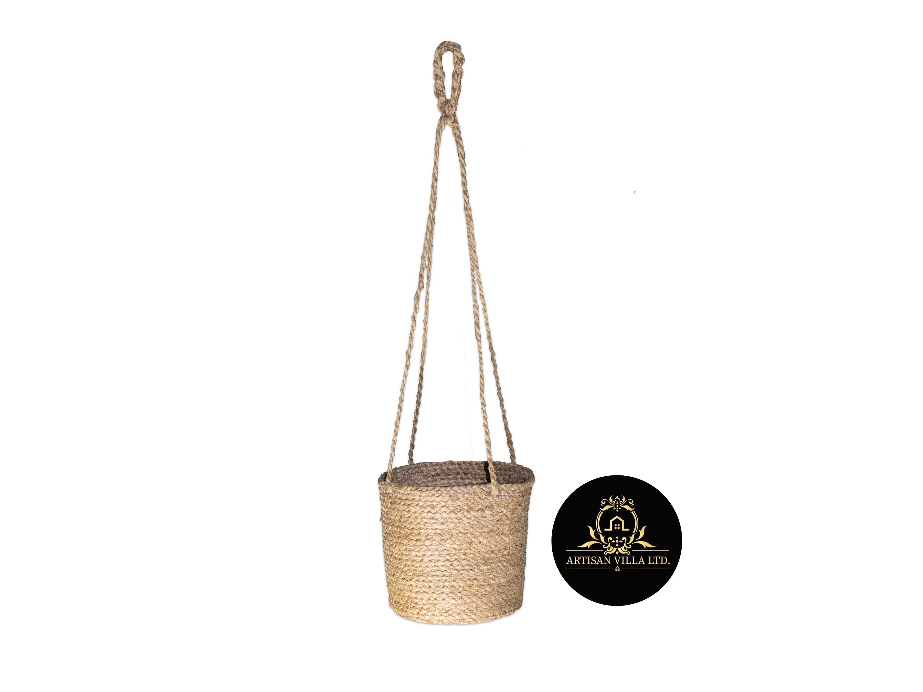 Jute Hanging Vase